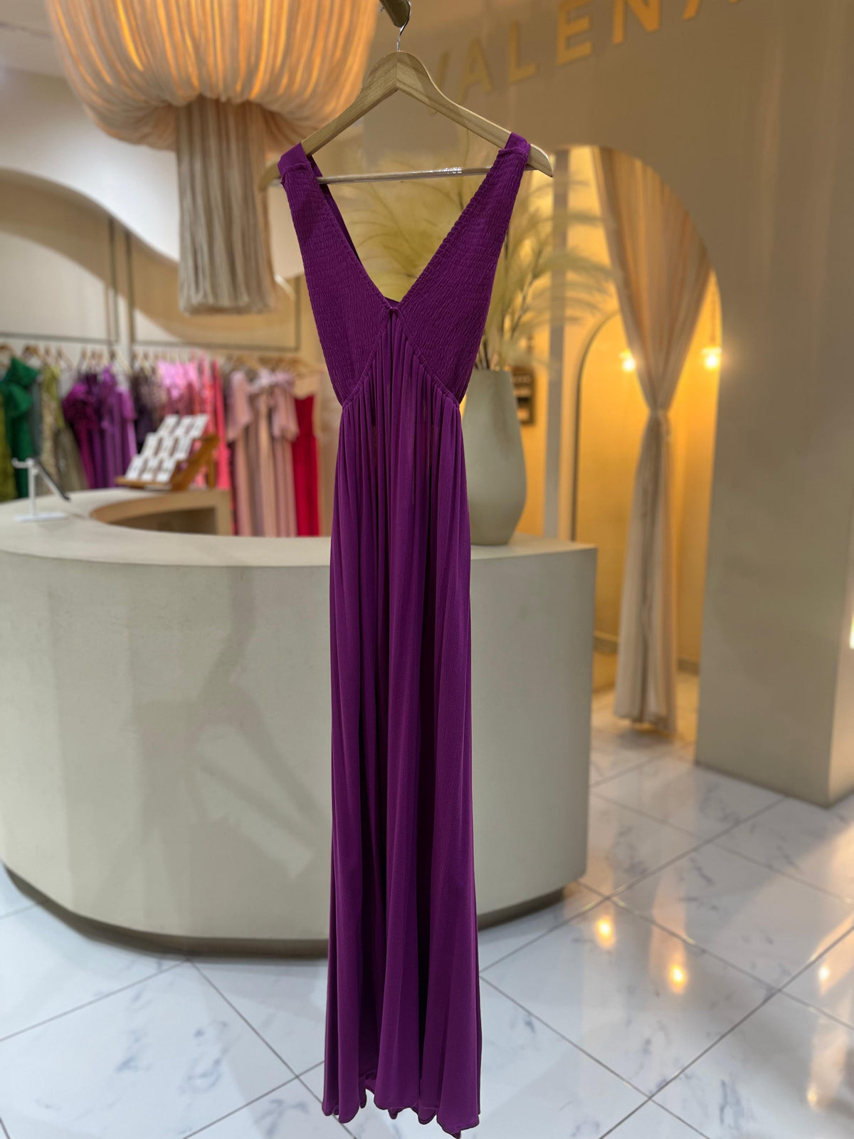 Vestido Magenta