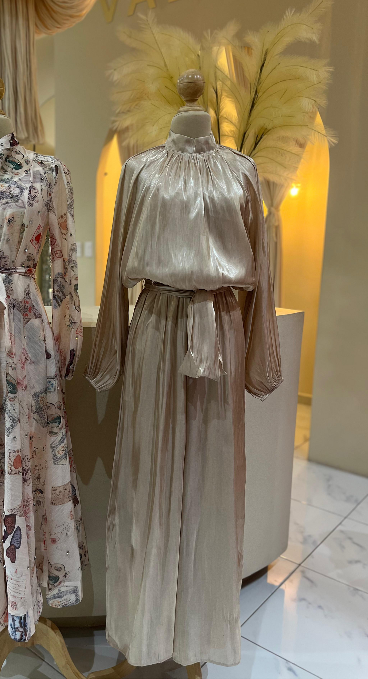Jumpsuit Taupe Tornasol