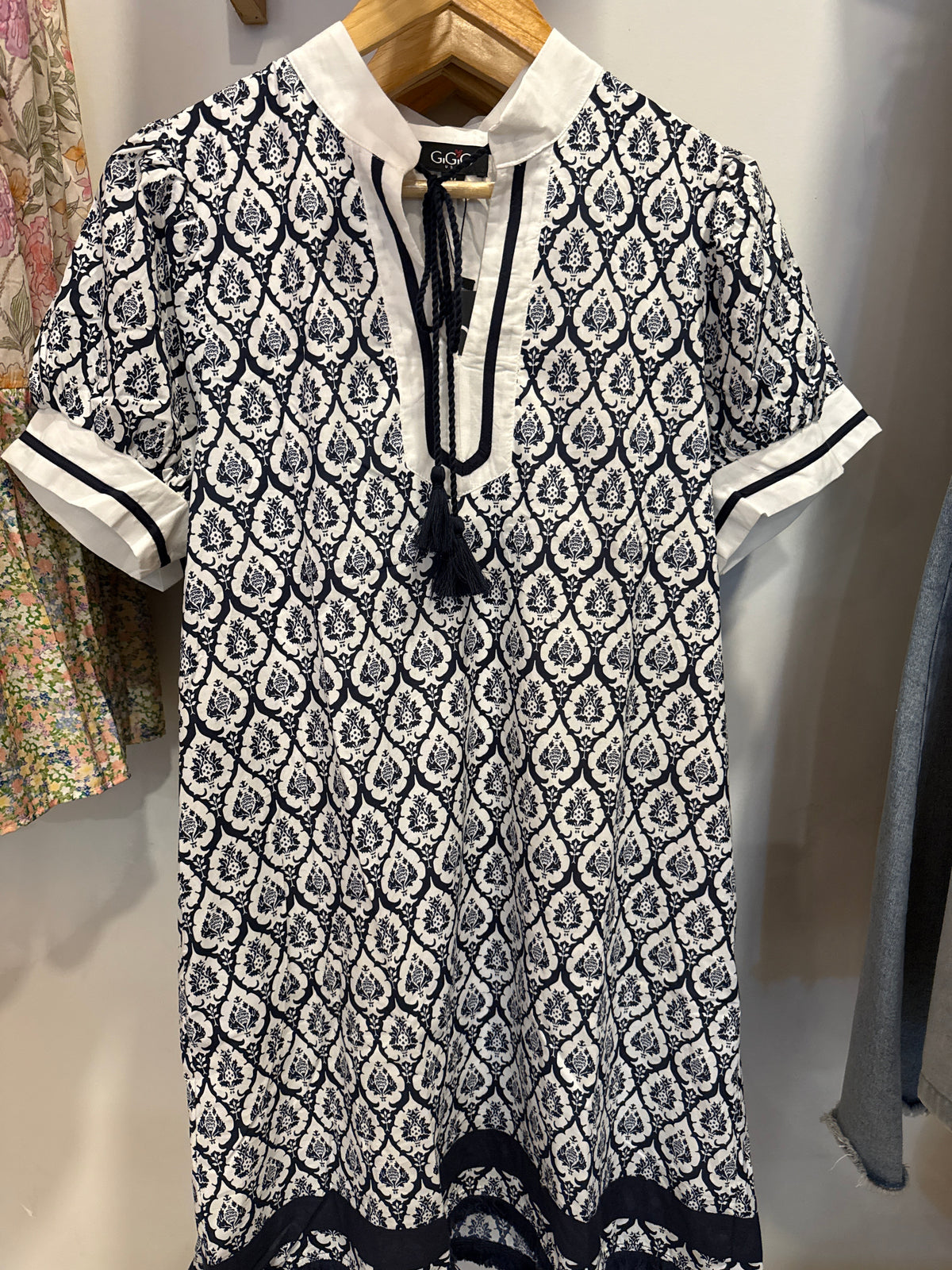 Vestido corto Navy
