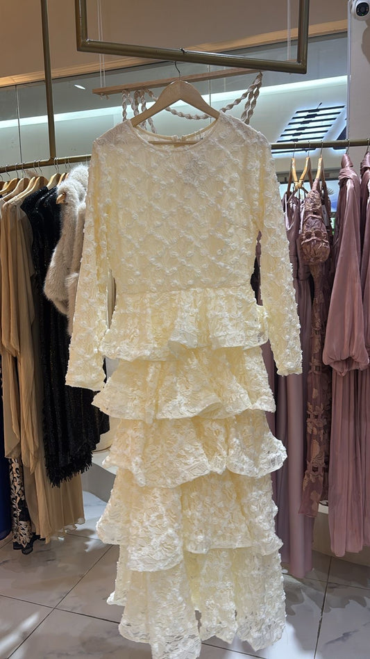 Vestido Beige Olanes