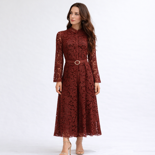 Vestido Marrón