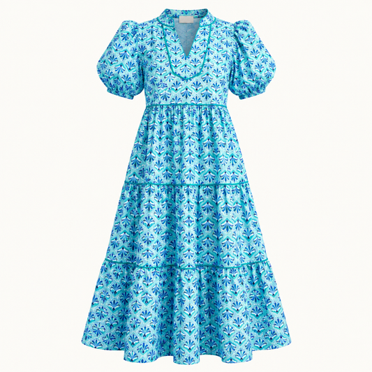 Vestido Blue Mint Largo