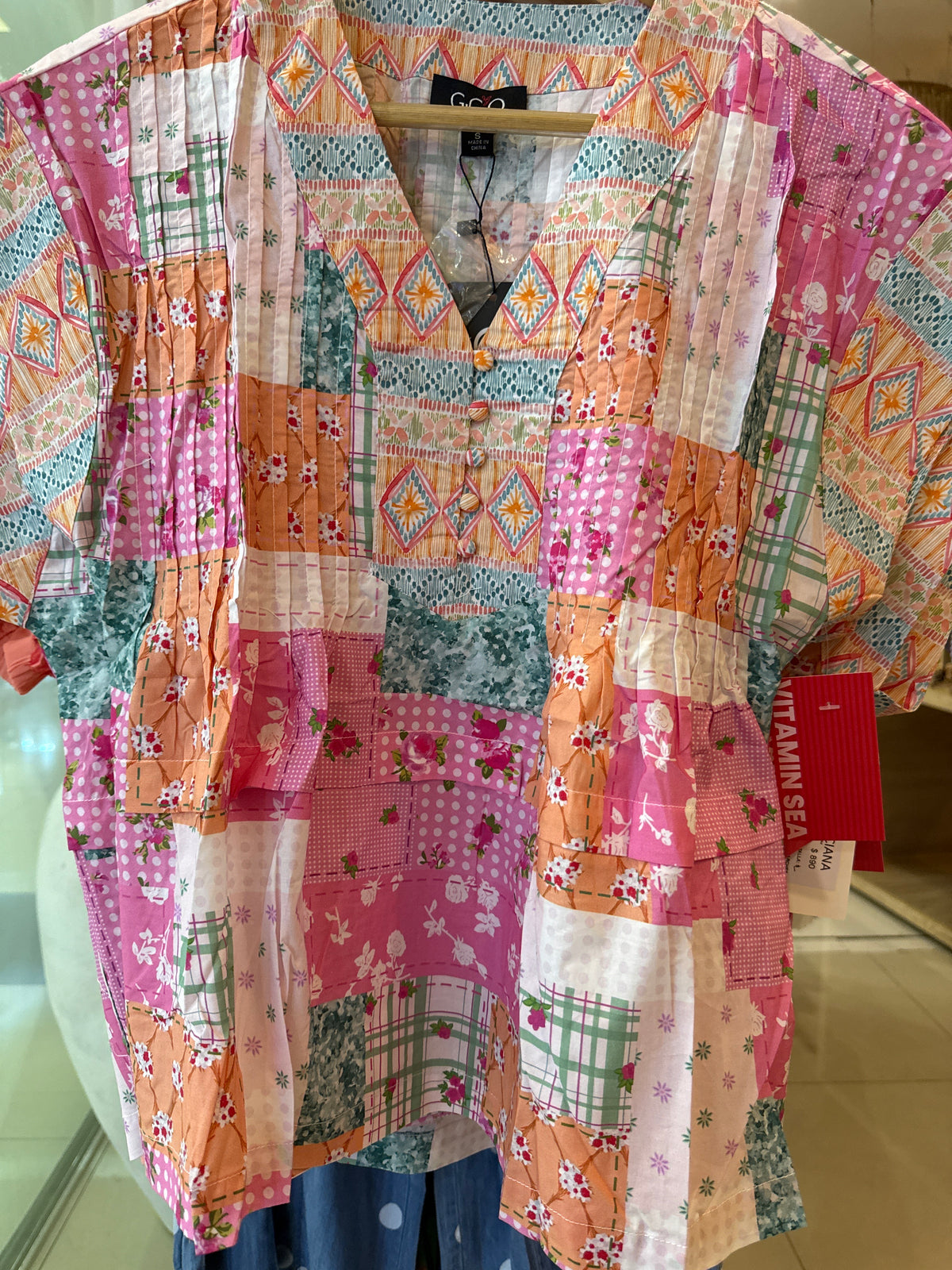 Blusa parches