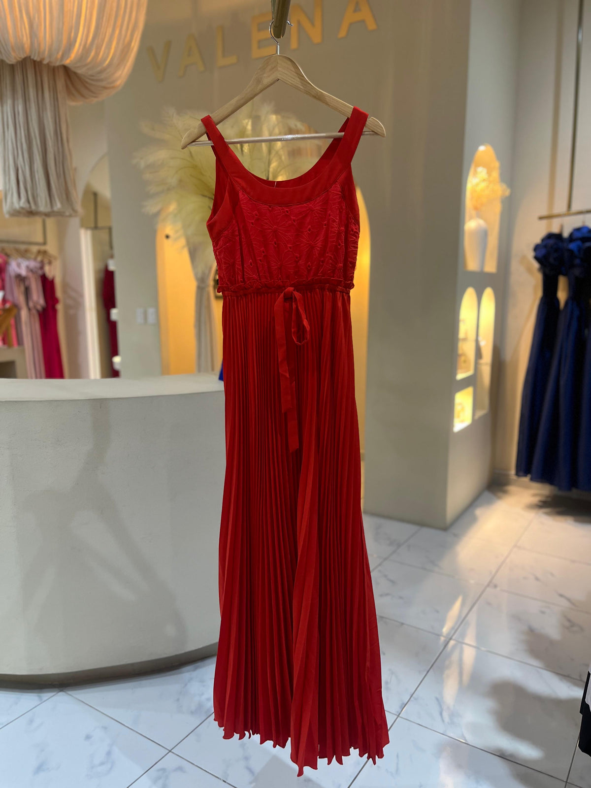 Vestido Rojo Tirantes