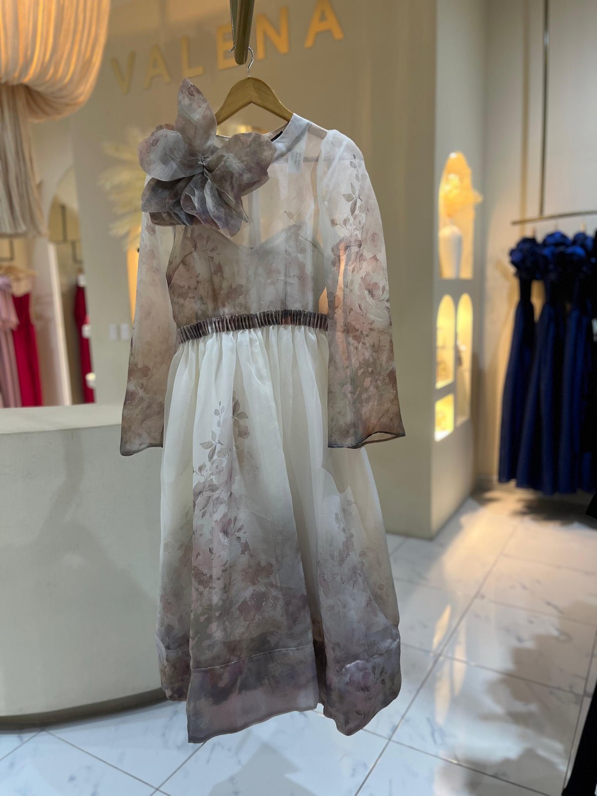 Vestido Midi Flor