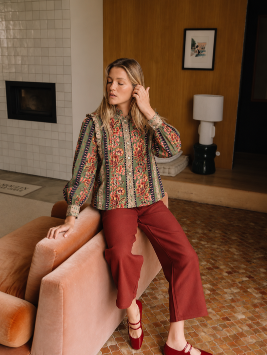 Chestnut Blouse