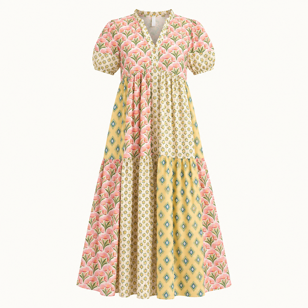 Vestido Blush Mix Largo